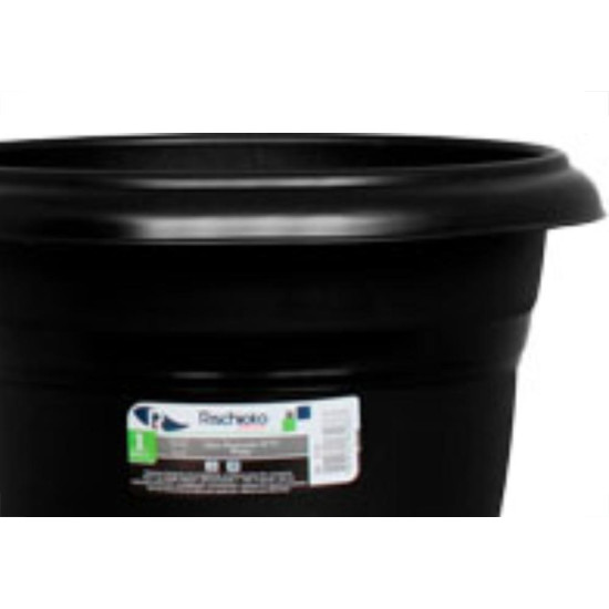 Vaso Pl.Redondo N.42 Preto-9202 Vaso Pl.Redondo N.42 Preto-9202