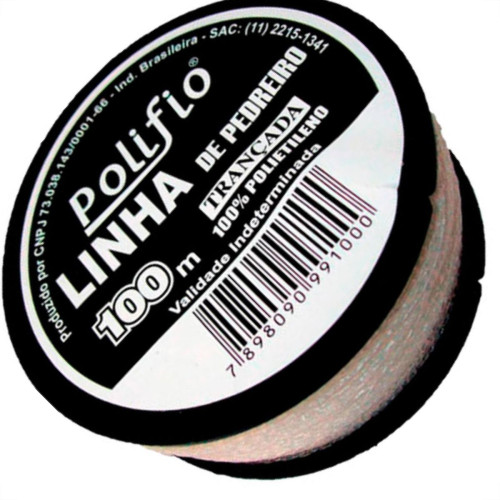 Linha P/Ped.Polifio Trancada C/100M - Kit C/12 PC Linha P/Ped.Polifio Trancada C/100M - Kit C/12 PC
