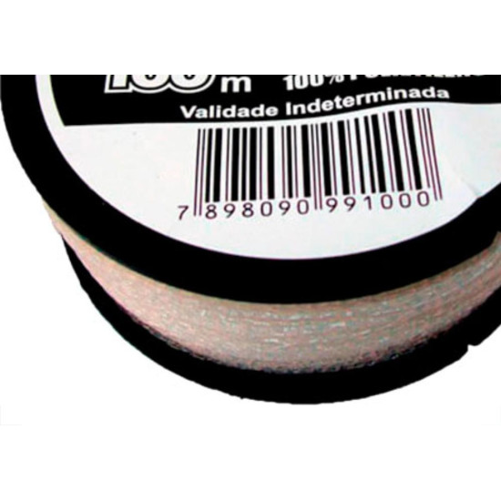 Linha P/Ped.Polifio Trancada C/100M - Kit C/12 PC Linha P/Ped.Polifio Trancada C/100M - Kit C/12 PC