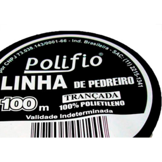 Linha P/Ped.Polifio Trancada C/100M - Kit C/12 PC Linha P/Ped.Polifio Trancada C/100M - Kit C/12 PC