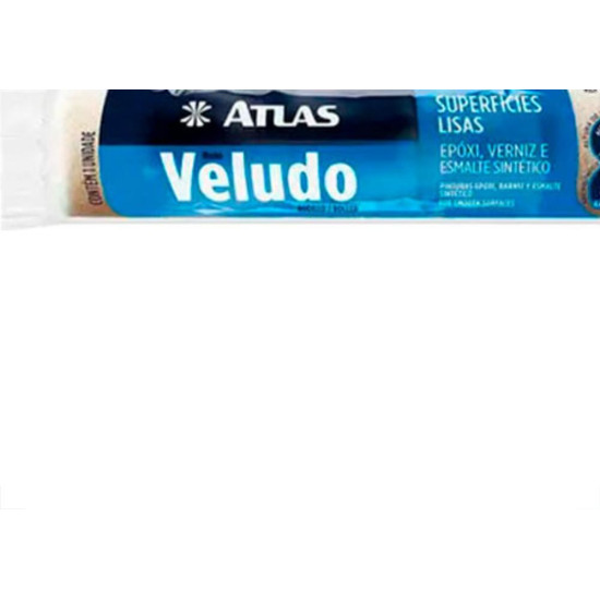 Rolo Veludo Atlas 23Cm-329/5