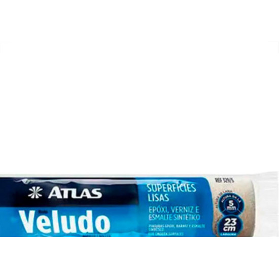 Rolo Veludo Atlas 23Cm-329/5