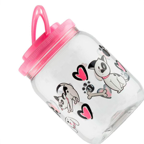Pote Bandeirante Dog Rosa 1,7L-0201 Pote Bandeirante Dog Rosa 1,7L-0201