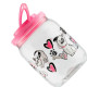Pote Bandeirante Dog Rosa 1,7L-0201 Pote Bandeirante Dog Rosa 1,7L-0201