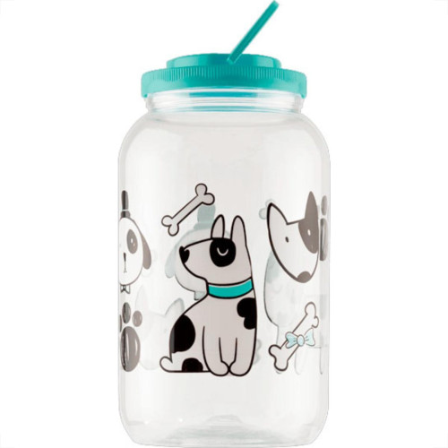 Pote Bandeirante Dog Azul 3,6L-0400 Pote Bandeirante Dog Azul 3,6L-0400
