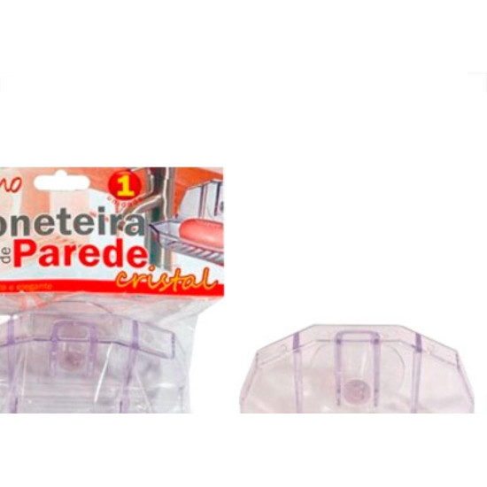Saboneteira P.S.Cristal Tran -Mx117 Saboneteira P.S.Cristal Tran -Mx117