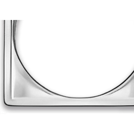 Caixilho Inox Clarinox Quadrado 10 Caixilho Inox Clarinox Quadrado 10