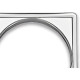 Caixilho Inox Clarinox Quadrado 10 Caixilho Inox Clarinox Quadrado 10