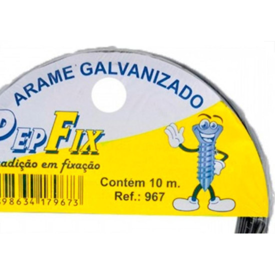 Arame Galvanizado C/10Mt N 16-967 - Kit C/10 RL Arame Galvanizado C/10Mt N 16-967 - Kit C/10 RL