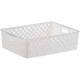 Cesto Org.Quadratta 27X21 891 Brco Cesto Org.Quadratta 27X21 891 Brco