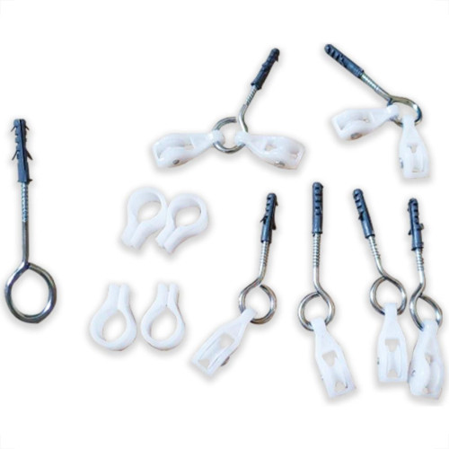 Kit P/Varal Teto S/Cordas Secalux Kit P/Varal Teto S/Cordas Secalux