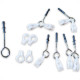 Kit P/Varal Teto S/Cordas Secalux Kit P/Varal Teto S/Cordas Secalux