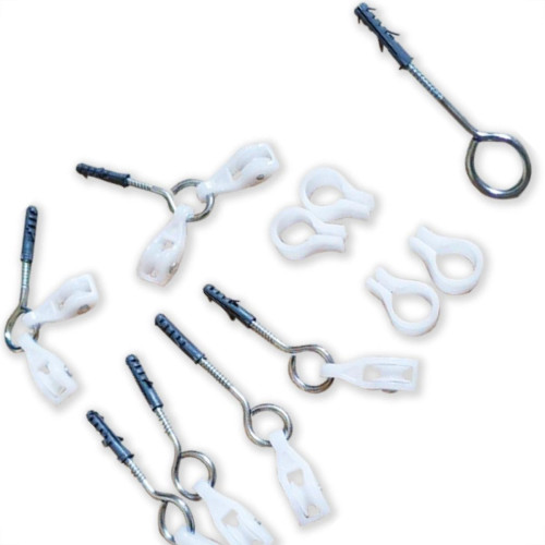 Kit P/Varal Teto S/Cordas Secalux Kit P/Varal Teto S/Cordas Secalux