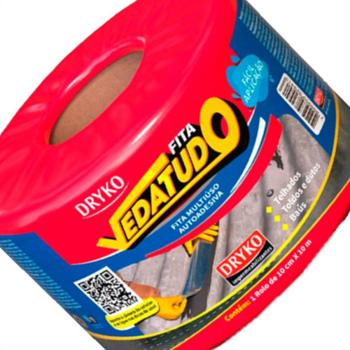 Fita Veda Tudo Dryko 10Cmx10M