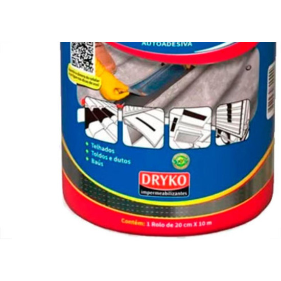 Fita Veda Tudo Dryko 20Cmx10M
