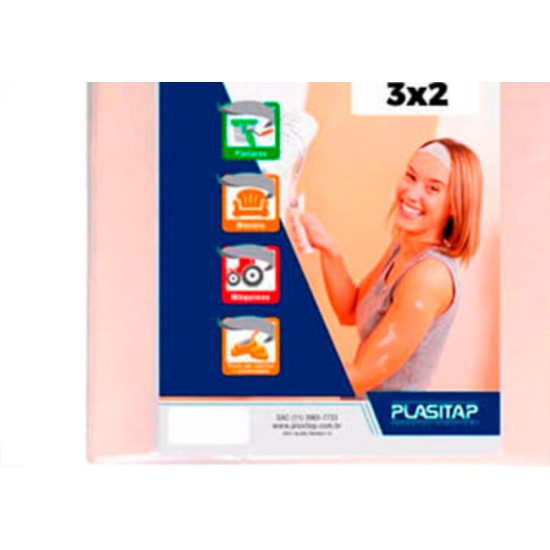 Lona Plastica Plasitap Transp 3X 2M Lona Plastica Plasitap Transp 3X 2M
