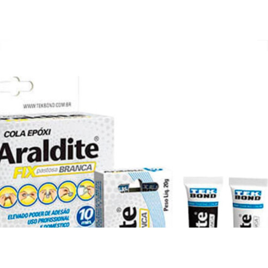 Araldite Fix Branca 20Gr Araldite Fix Branca 20Gr