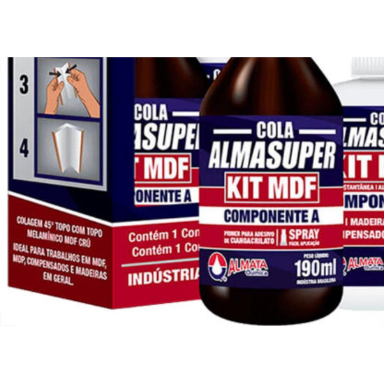 Cola Inst.Almasup.Kit P/Mdf 290Ml