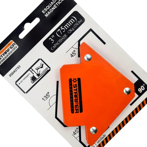 Esquadro Starfer Magn.P/Canto 3'' 12Kg Esquadro Starfer Magn.P/Canto 3'' 12Kg