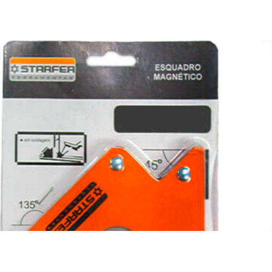 Esquadro Starfer Magn.P/Canto 5'' 35Kg Esquadro Starfer Magn.P/Canto 5'' 35Kg