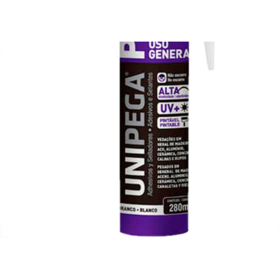 Selante Pu Flex Unipega Bco 280Ml Selante Pu Flex Unipega Bco 280Ml
