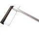 Rodo De Aluminio 30Cm C/Cabo 1,3Mt