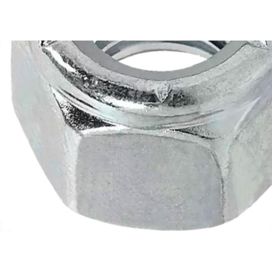 Porca Travante C/Nylon D 3/8 C/100