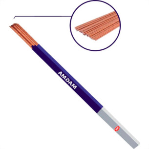 Vareta De Solda Mgm 2,40Mm - Kit C/5 KG Vareta De Solda Mgm 2,40Mm - Kit C/5 KG