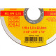 Disco Starrett Inox 4.1/2X1,0X7/8'' - Kit C/12 PC Disco Starrett Inox 4.1/2X1,0X7/8'' - Kit C/12 PC