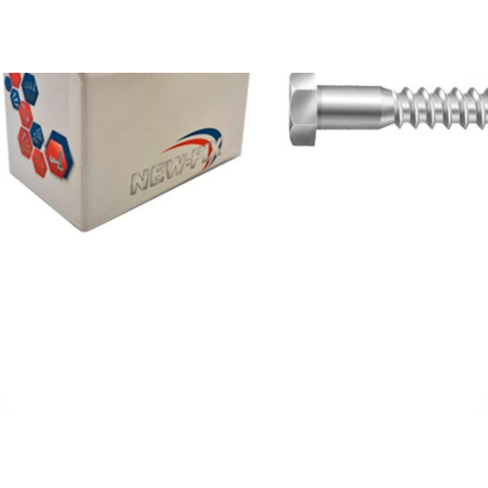 Parafuso Sextavado Soberba Nfix 3/16 X 30 - Kit C/5 Centos