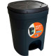 Lixeira C/Ped.Antares 15Lt Preta Lixeira C/Ped.Antares 15Lt Preta