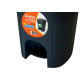 Lixeira C/Ped.Antares 15Lt Preta Lixeira C/Ped.Antares 15Lt Preta