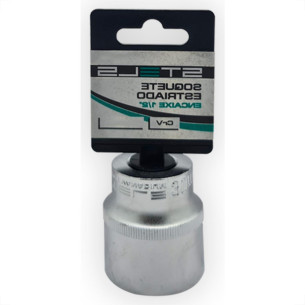 Soquete Stels Estriado Crv 1/2X30 Mm
