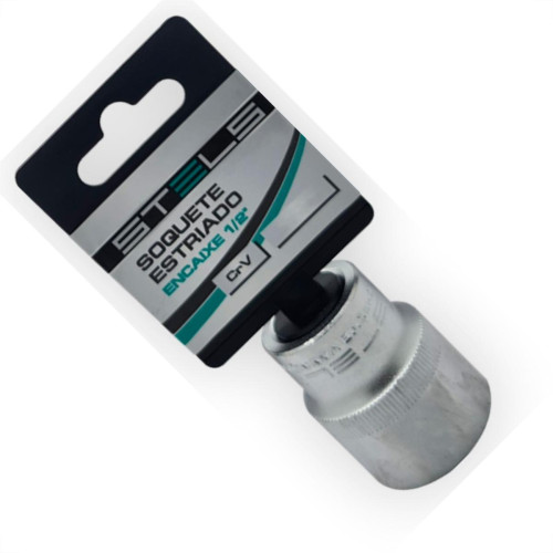Soquete Stels Estriado Crv 1/2X27 Mm Soquete Stels Estriado Crv 1/2X27 Mm