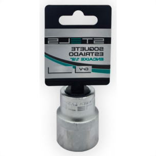 Soquete Stels Estriado Crv 1/2X23 Mm
