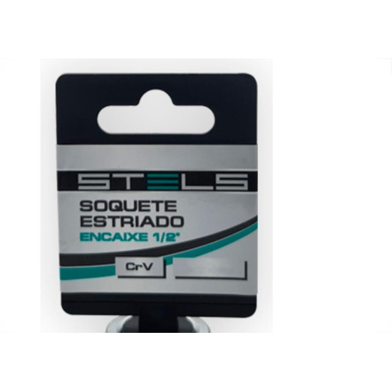 Soquete Stels Estriado Crv 1/2X23 Mm Soquete Stels Estriado Crv 1/2X23 Mm