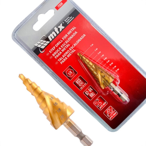 Broca Escalonada Mtx 4 A 20Mm Broca Escalonada Mtx 4 A 20Mm
