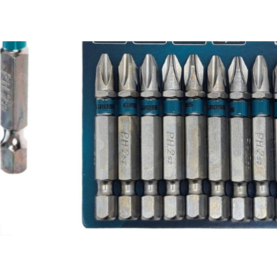 Bits Phillips Gross S2(Ph2)X 50Mm C/10 Bits Phillips Gross S2(Ph2)X 50Mm C/10