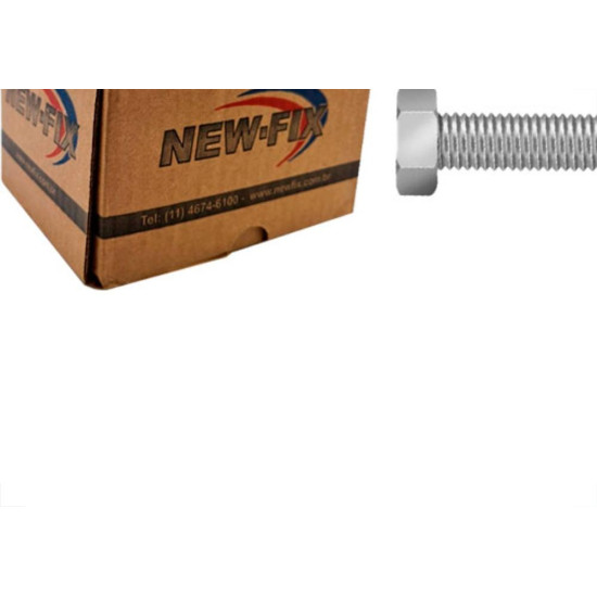 Parafuso Sextavado Nfix 05 X 20Mm - Kit C/5 Centos Parafuso Sextavado Nfix 05 X 20Mm - Kit C/5 Centos