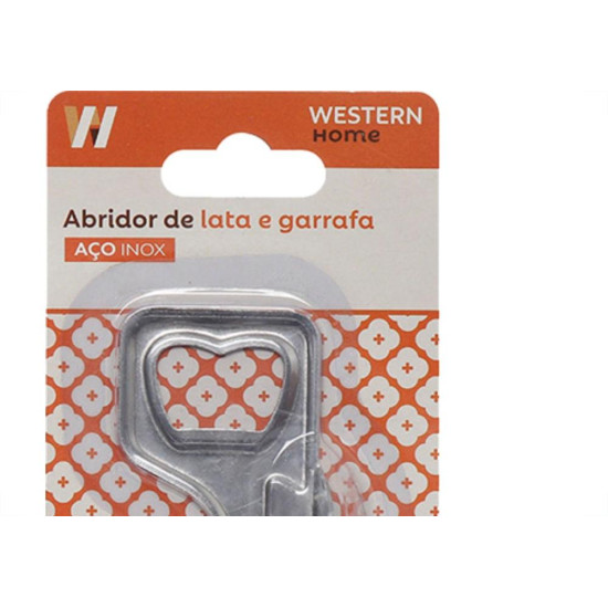 Abridor Lata Garrafa Western