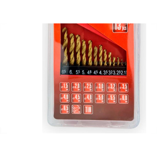 Jg Broca Mtx A.Rap.1,5A6,5 Titanio Jg Broca Mtx A.Rap.1,5A6,5 Titanio
