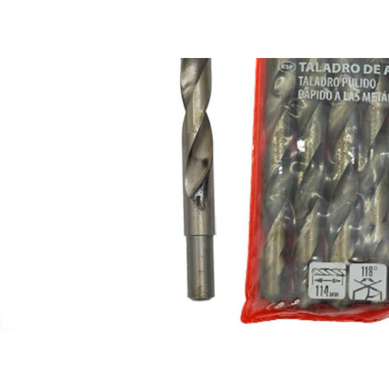 Broca Aco Rapido Mtx 17,0Mm - Kit C/5 PC Broca Aco Rapido Mtx 17,0Mm - Kit C/5 PC