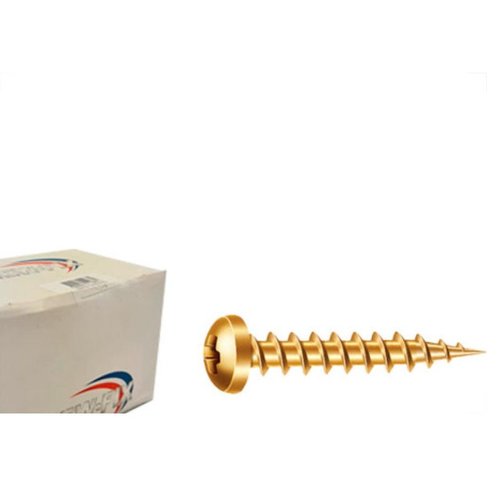 Parafuso New Fix Chipboard Pan 5,0 X 45 - Kit C/2 Centos