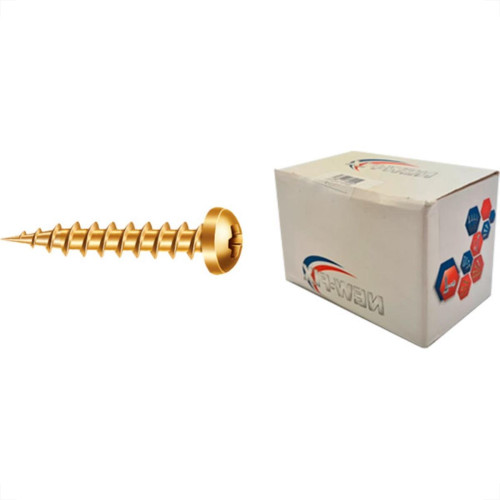 Parafuso New Fix Chip Pan 4,0 X 12 - Kit C/5 Centos Parafuso New Fix Chip Pan 4,0 X 12 - Kit C/5 Centos