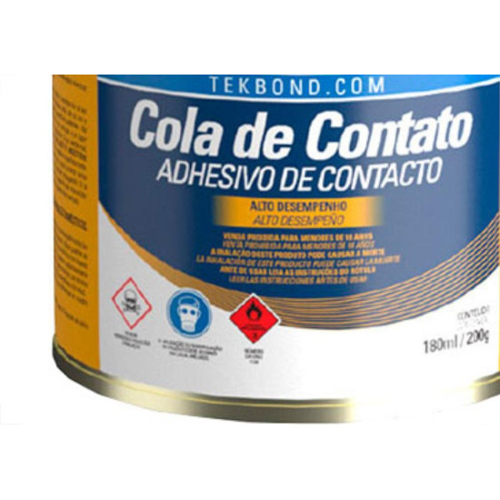 Cola De Contato Tek Bond 200Gr Cola De Contato Tek Bond 200Gr