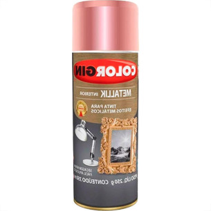 Spray Colorgin Metallik Rosegold-56