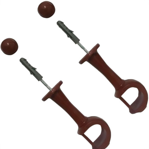 Suporte P/Varao Cadiz 19Mm Mogno