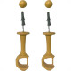 Suporte P/Varao Cadiz 19Mm Marfim