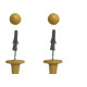 Suporte P/Varao Cadiz 19Mm Marfim