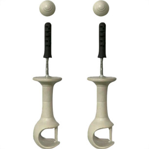 Suporte P/Varao Cadiz 19Mm Branco